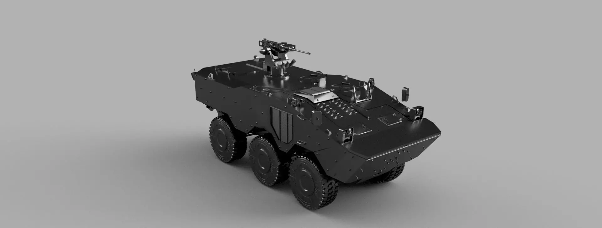 VBTP - GUARANI 6x6 Tower REMAX 3D print model_0