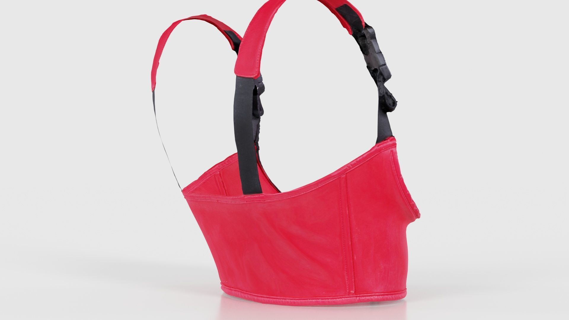 Open Buckle Top Low-poly 3D model_19