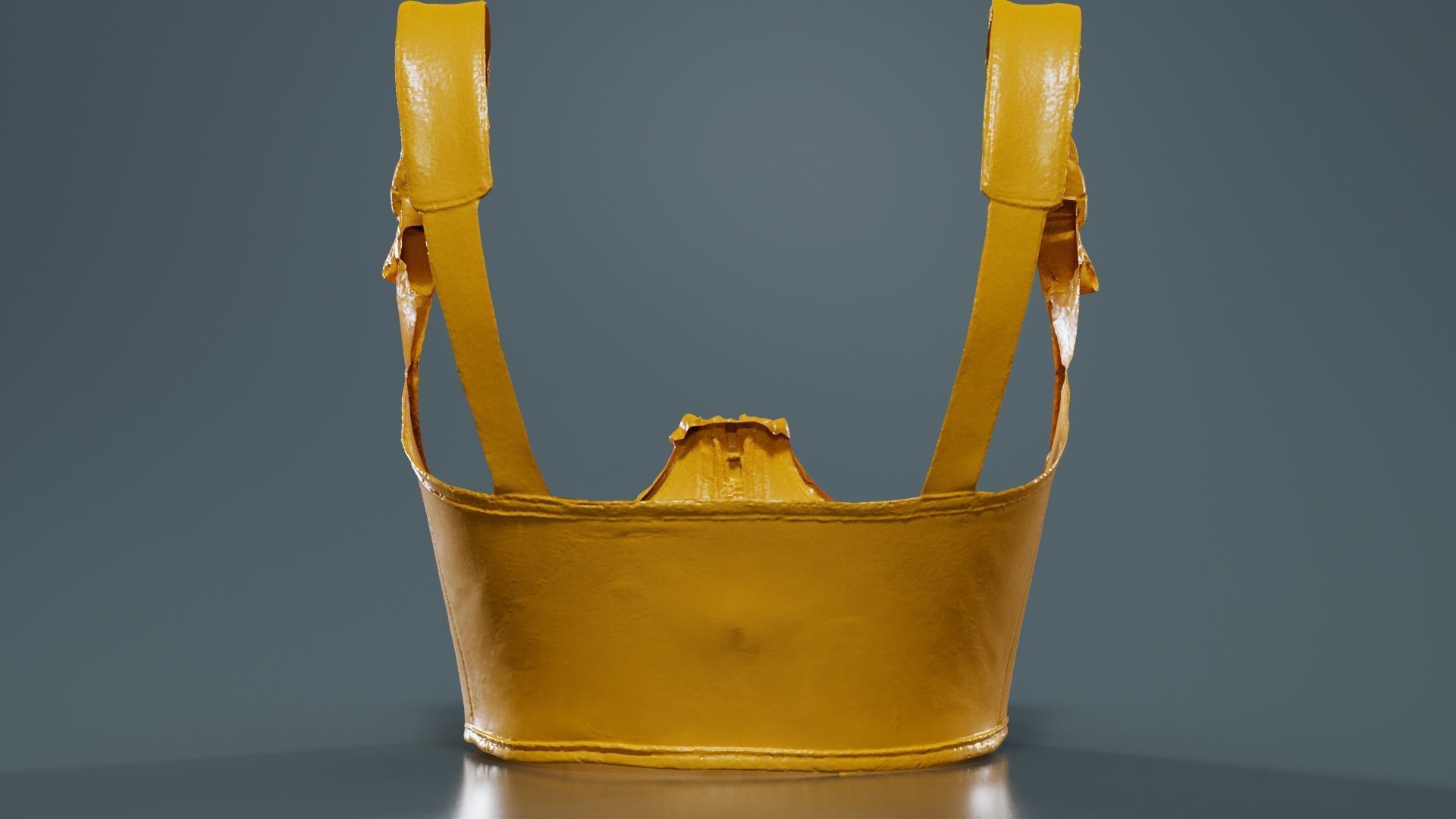 Open Buckle Top Low-poly 3D model_13