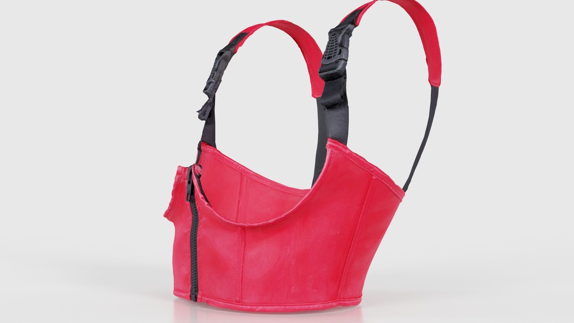 Open Buckle Top Low-poly 3D model_25