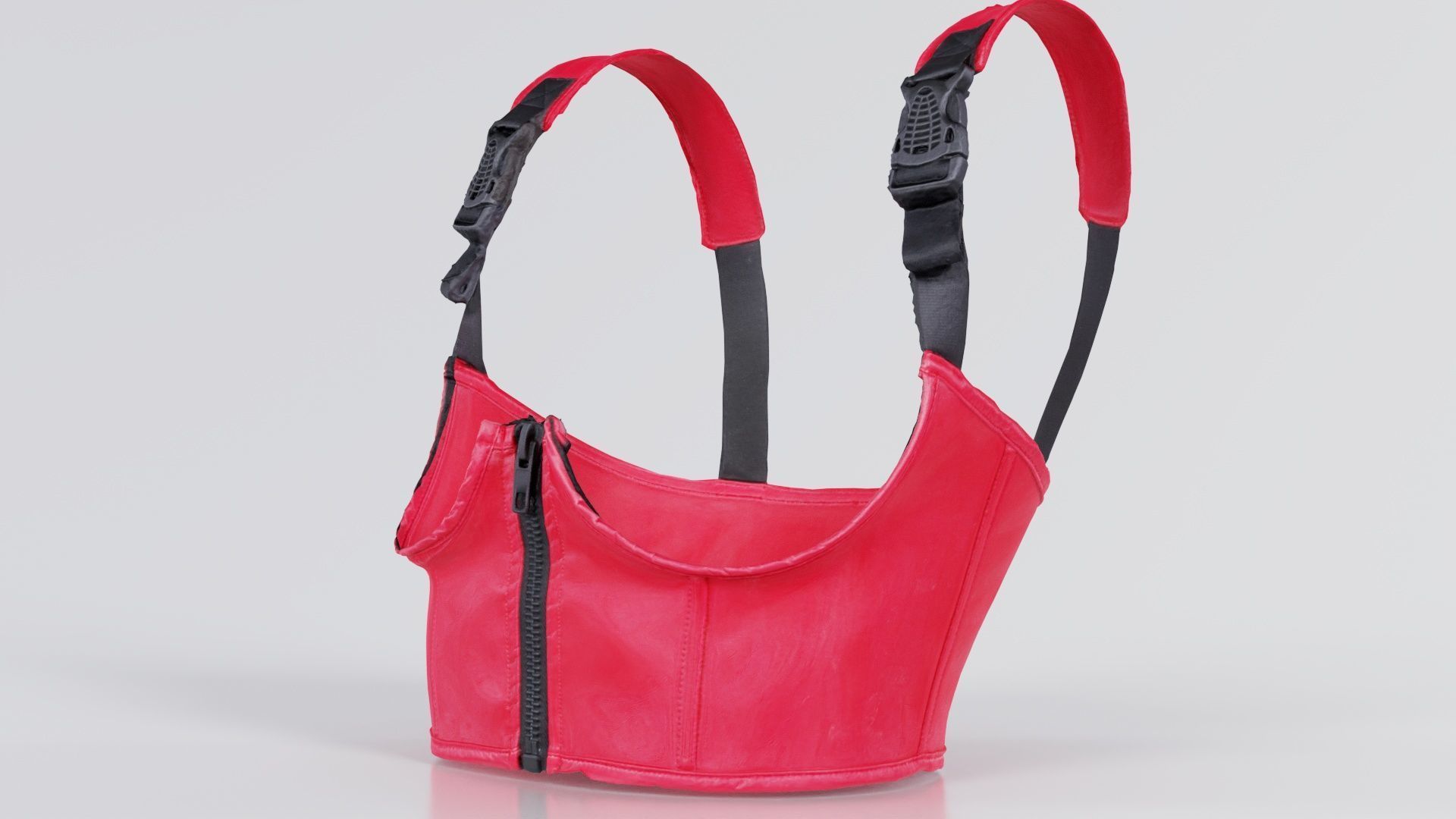 Open Buckle Top Low-poly 3D model_3