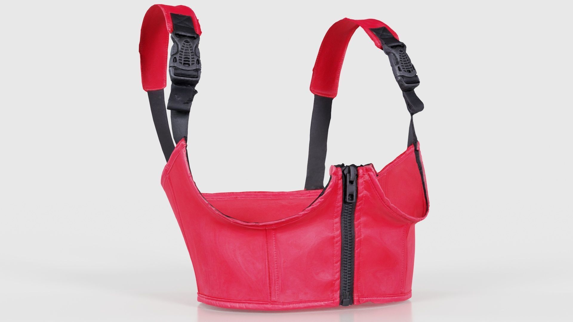 Open Buckle Top Low-poly 3D model_16