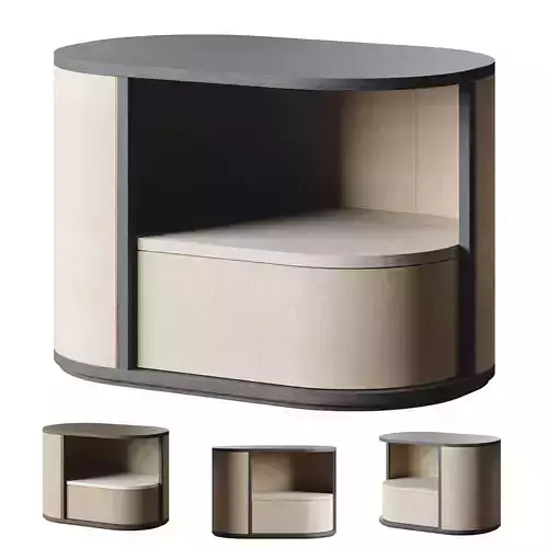 Frato NASHUA Bedside Table Low-poly 3D model