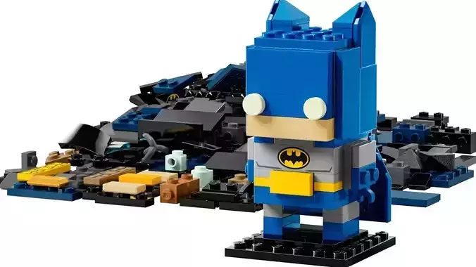 PixelBricks3D - Batman 8in1 Figure  3D print model