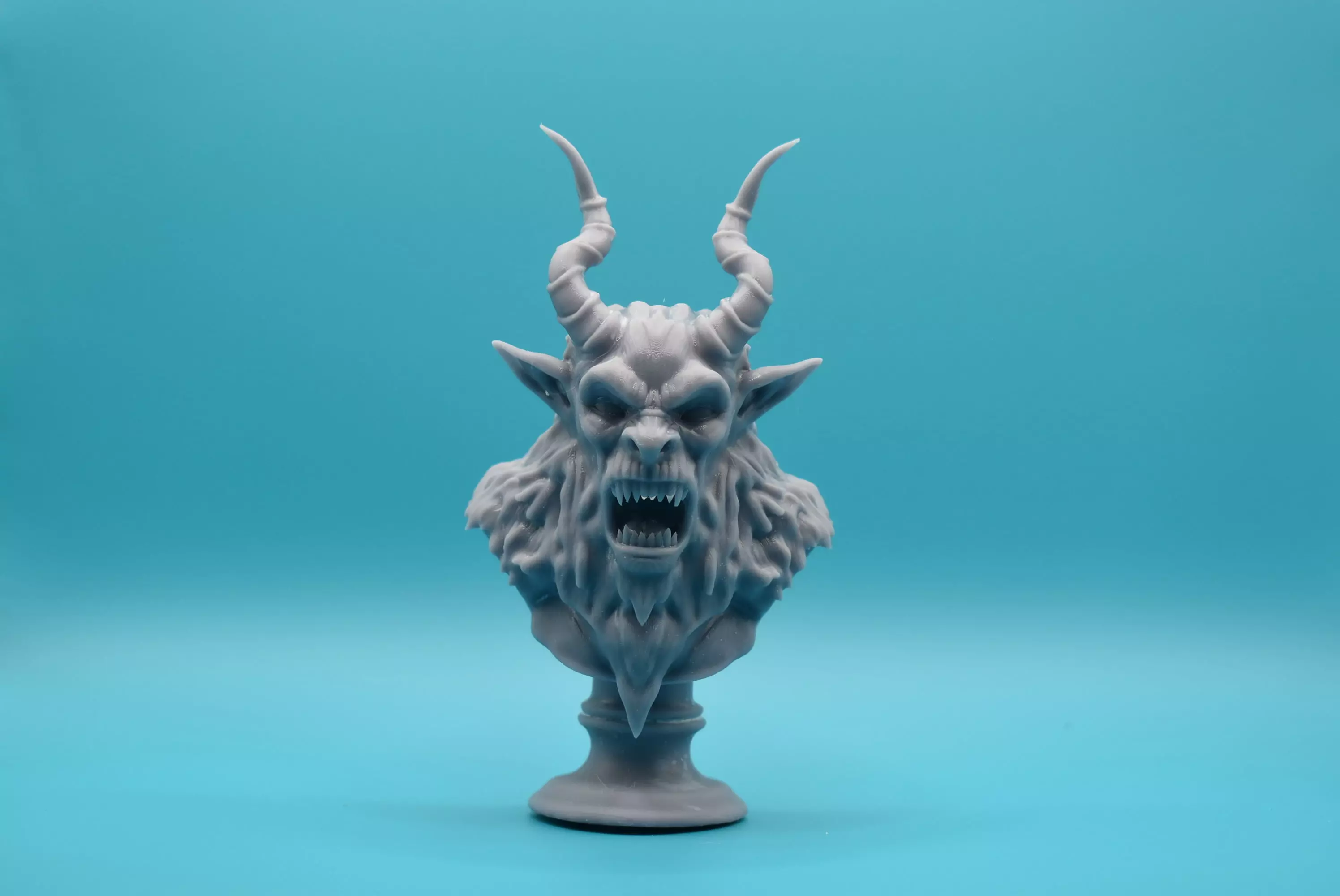 Krampus Bust 3D print model_0