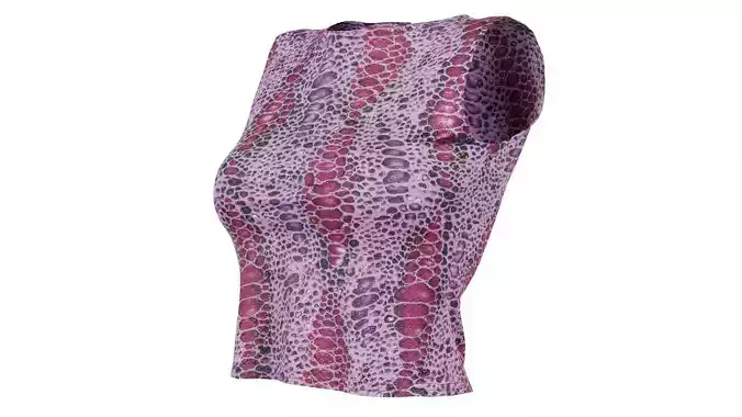 Purple Snake Top