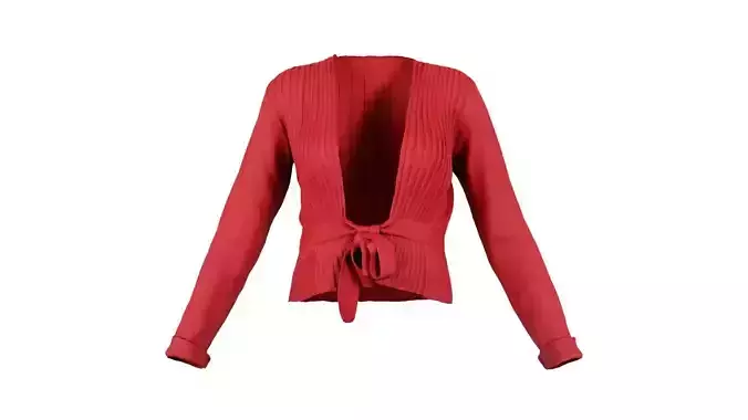 Red Cardigan Belt