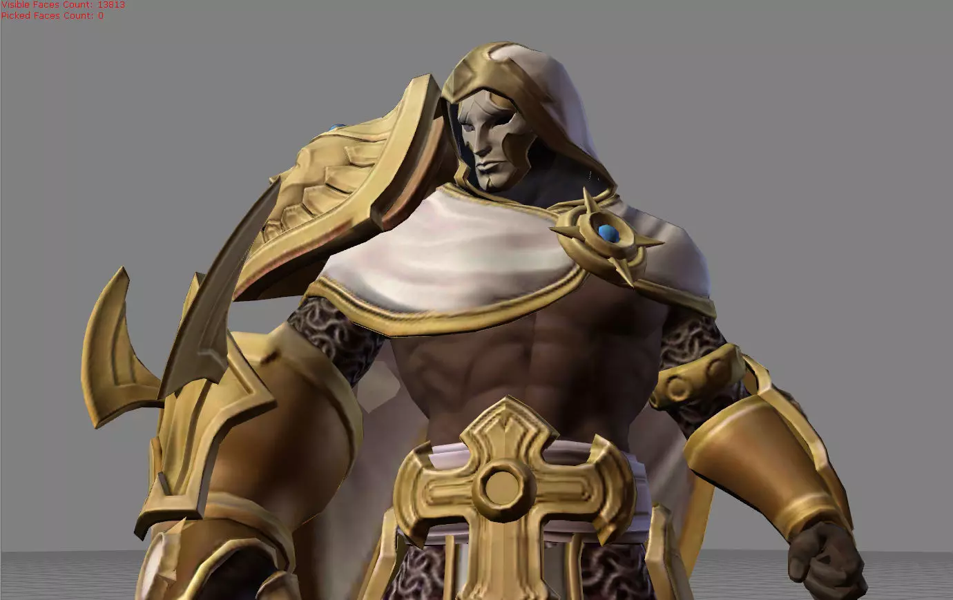 Aldous The InsentientSkin Low-poly 3D model_0