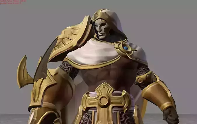 Aldous The InsentientSkin Low-poly 3D model