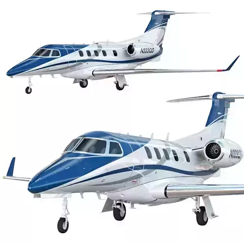 Embraer Phenom 300 aircraft 3D model