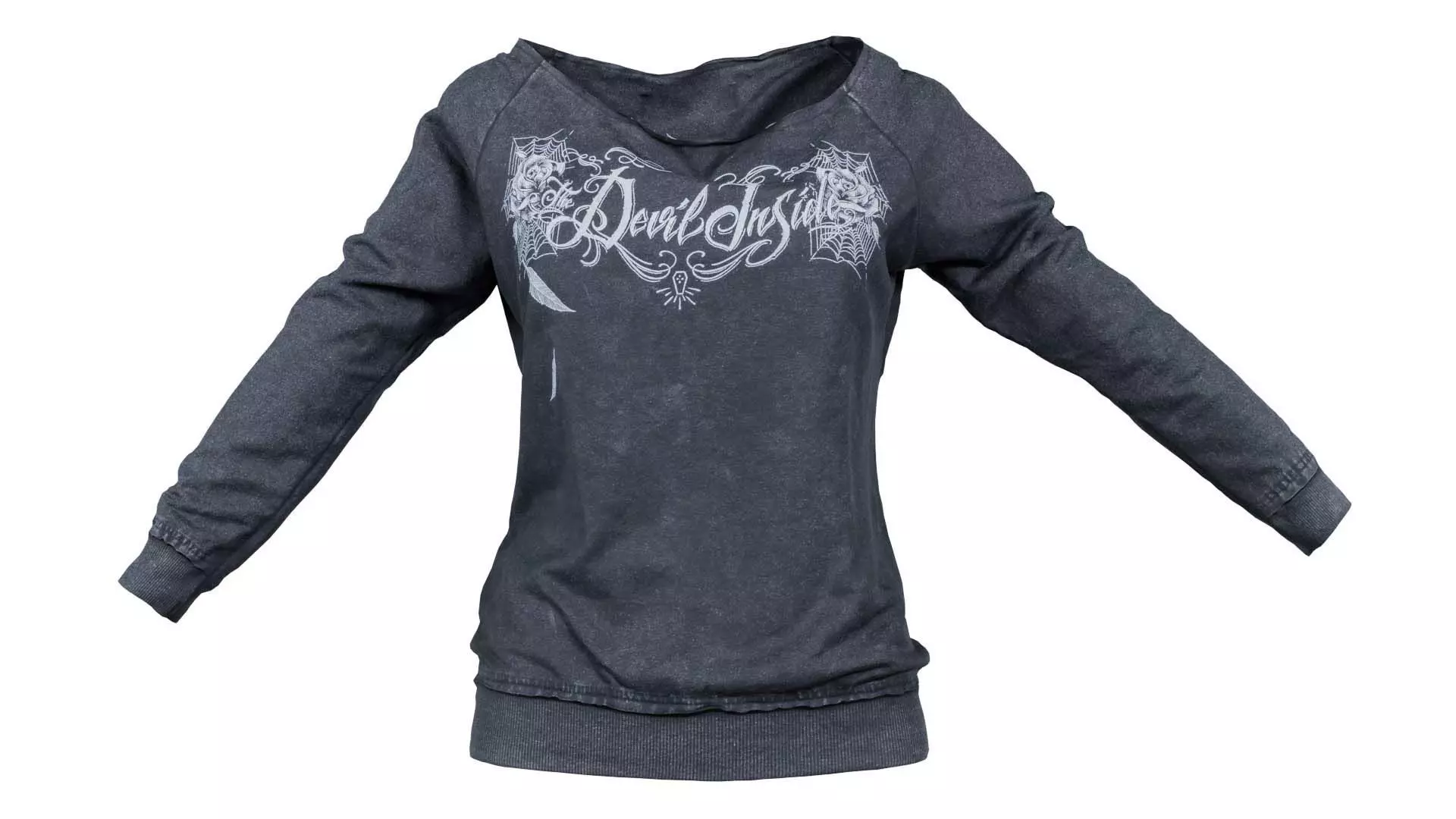 Skull Pull Low-poly 3D model