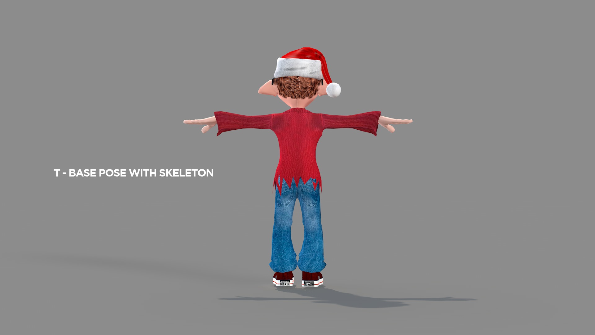 Happy Elf Character 3D model_16
