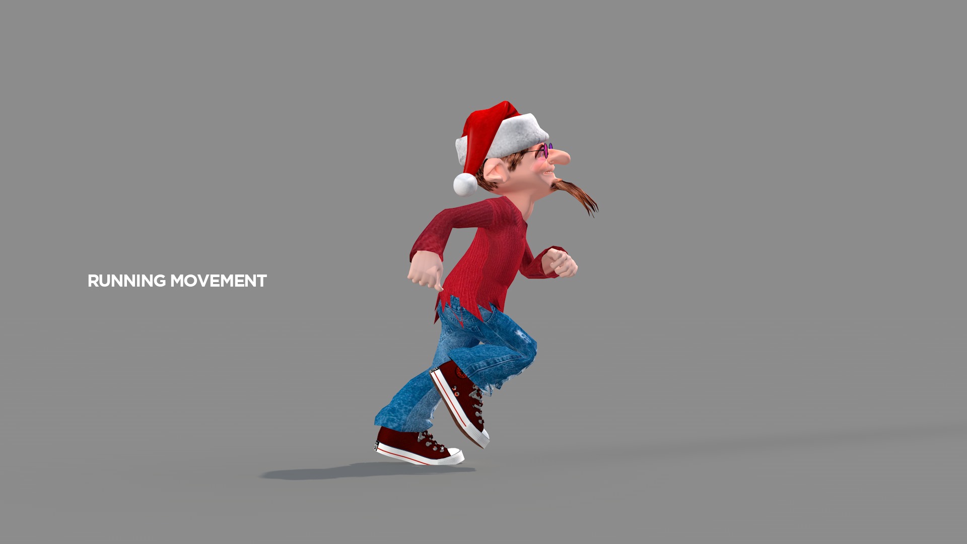 Happy Elf Character 3D model_11
