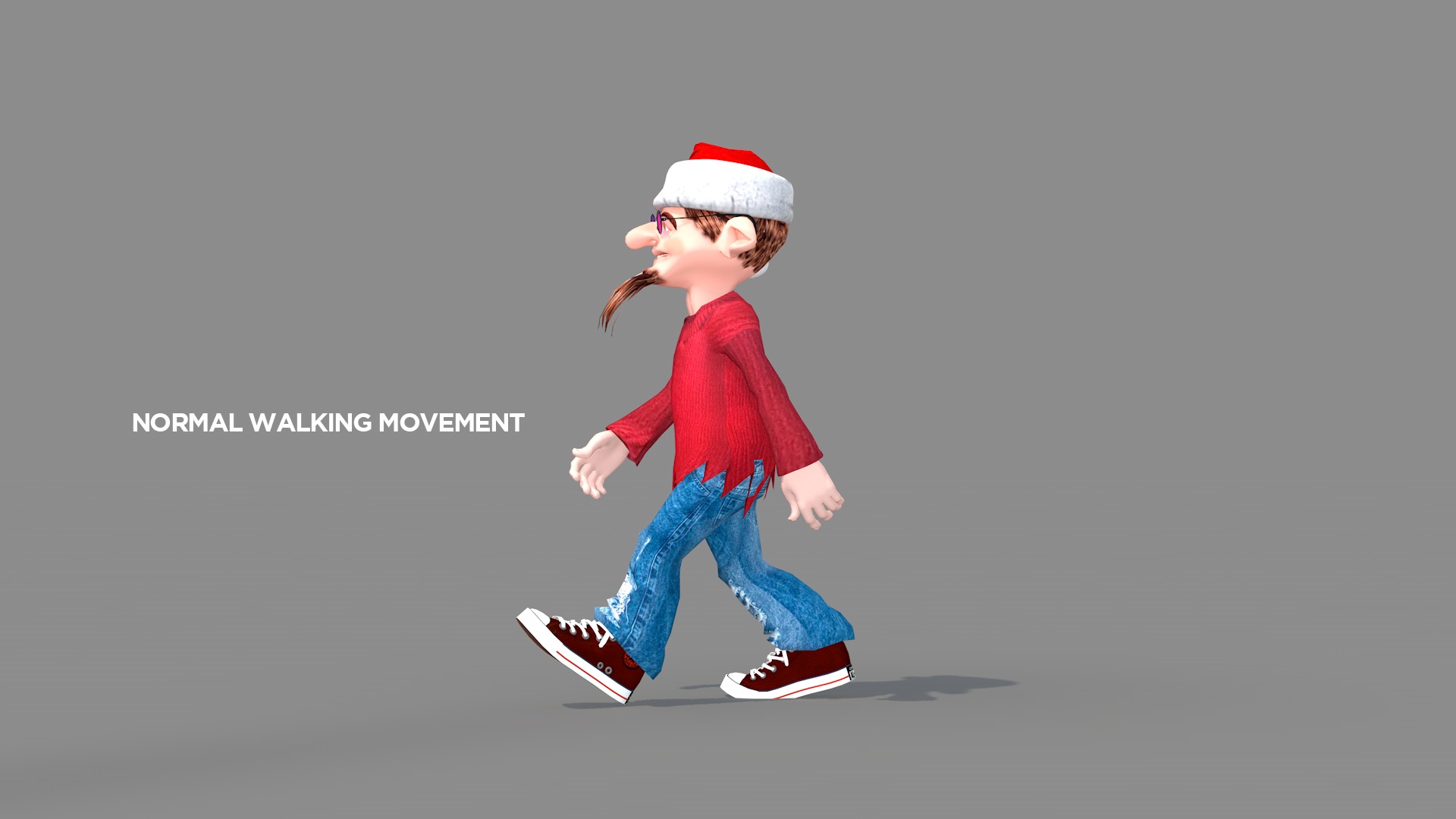 Happy Elf Character 3D model_8
