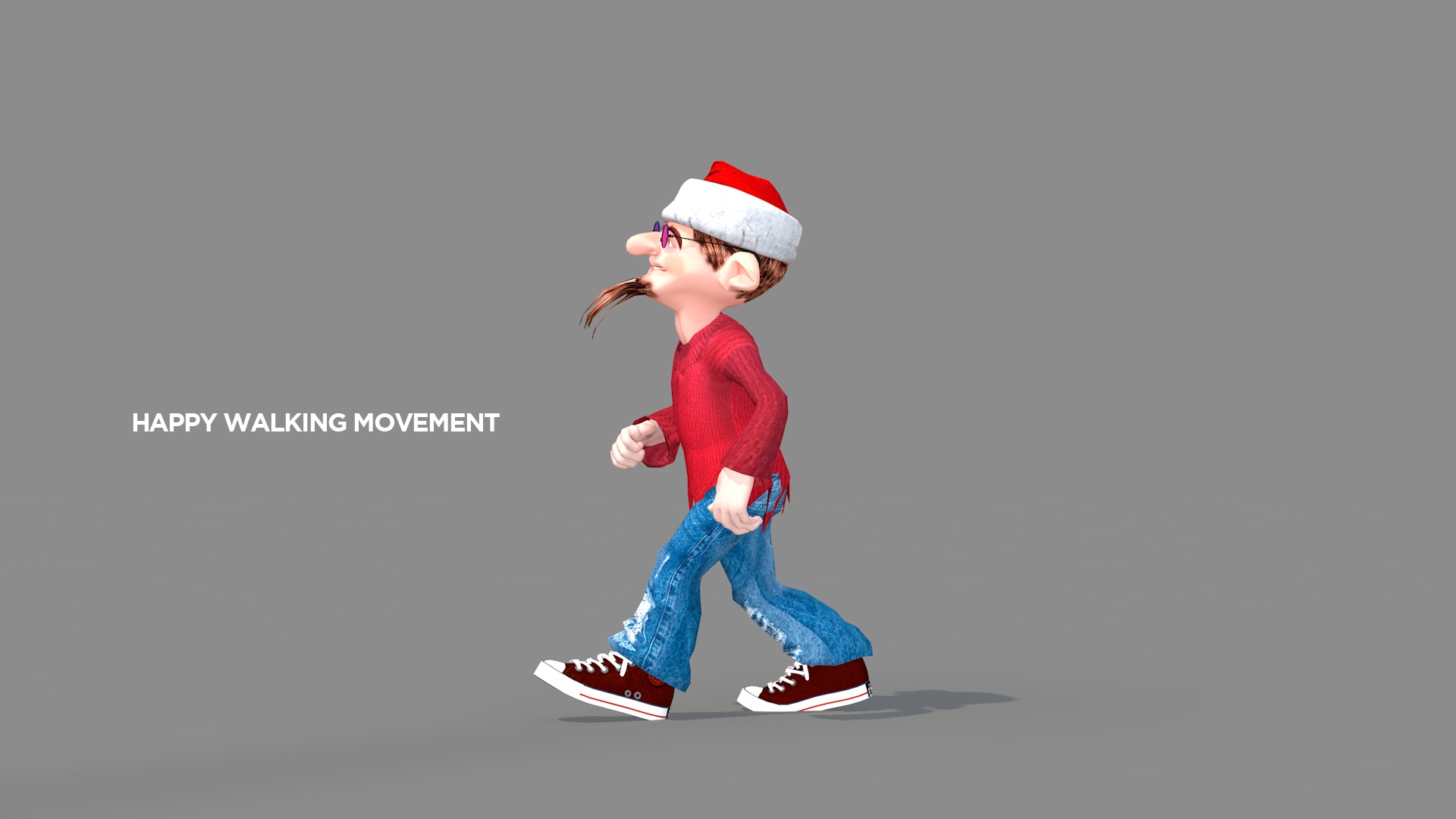 Happy Elf Character 3D model_9