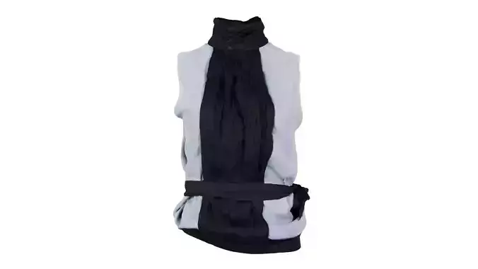 Sleeveless Shirt Belt