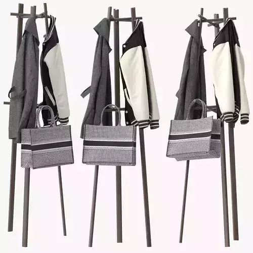 HCB Casamania Horm Coat Stand 3D model