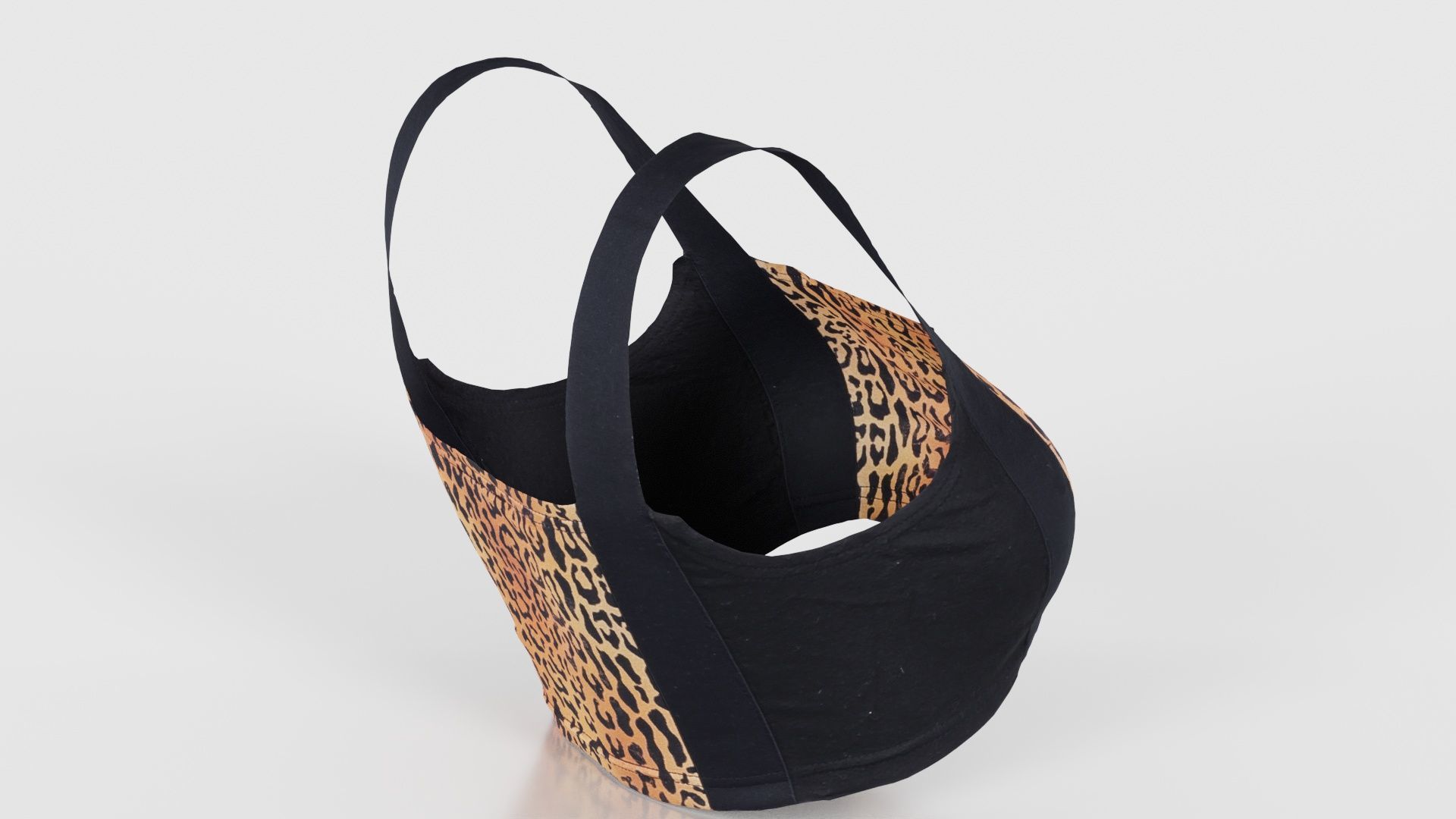 Tiger Bra Low-poly 3D model_20