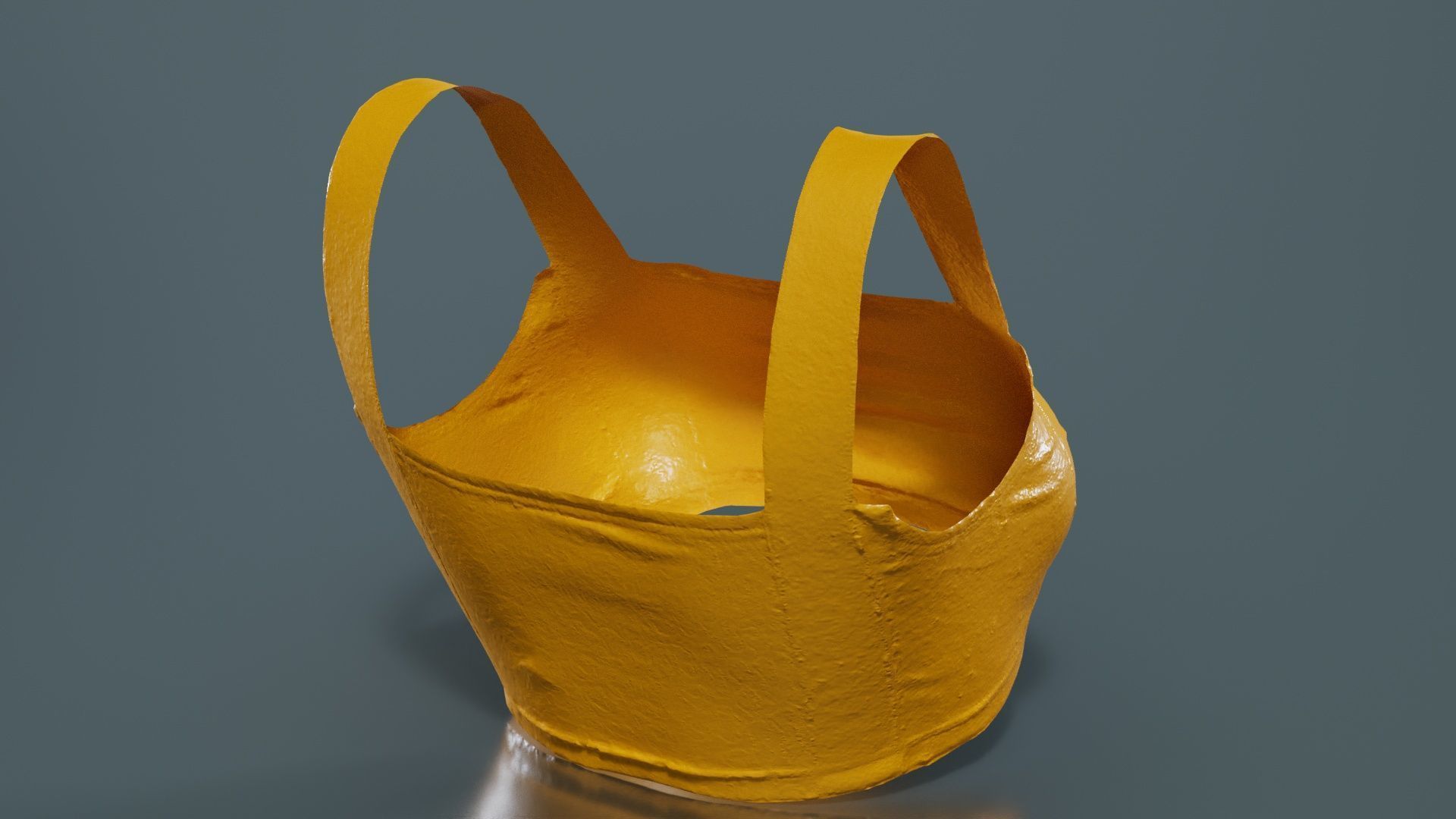 Tiger Bra Low-poly 3D model_13
