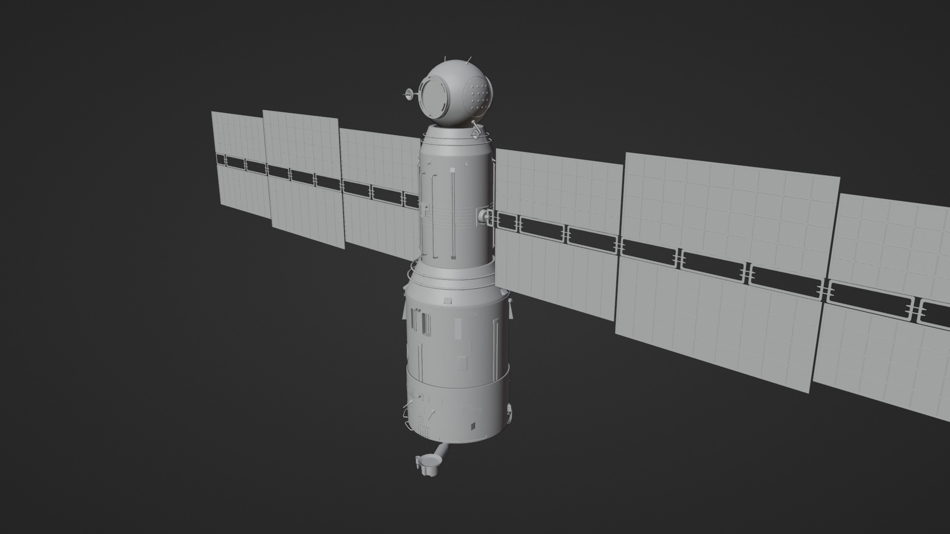 Satellite  3D model_7