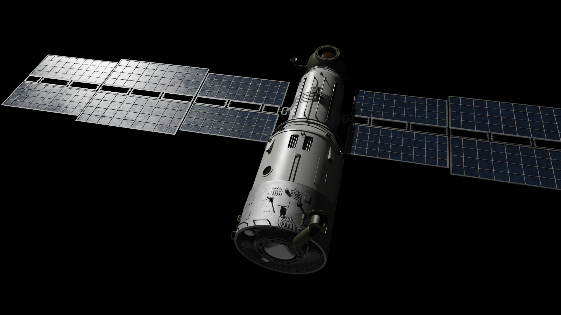 Satellite  3D model_5