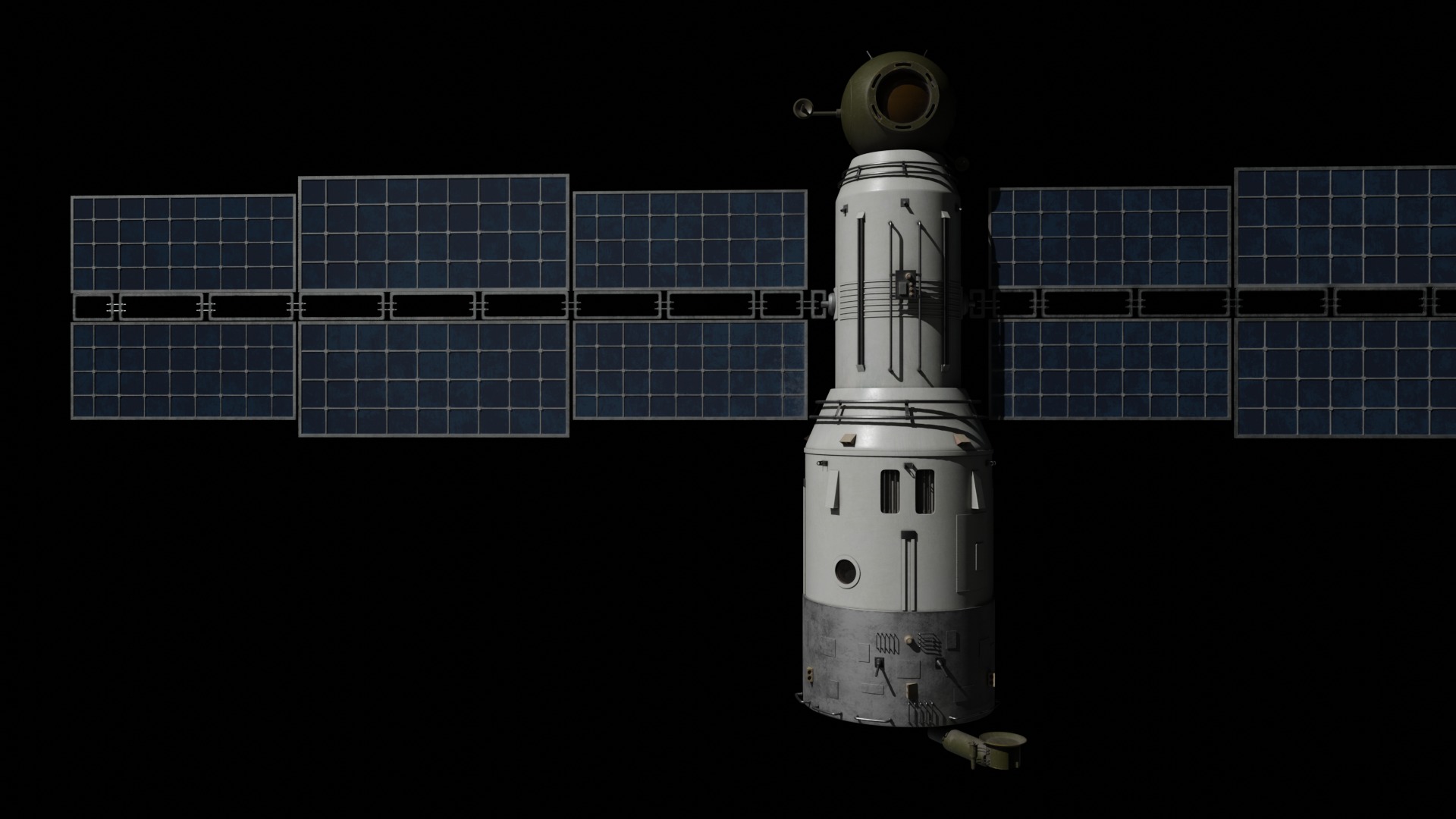 Satellite  3D model_6