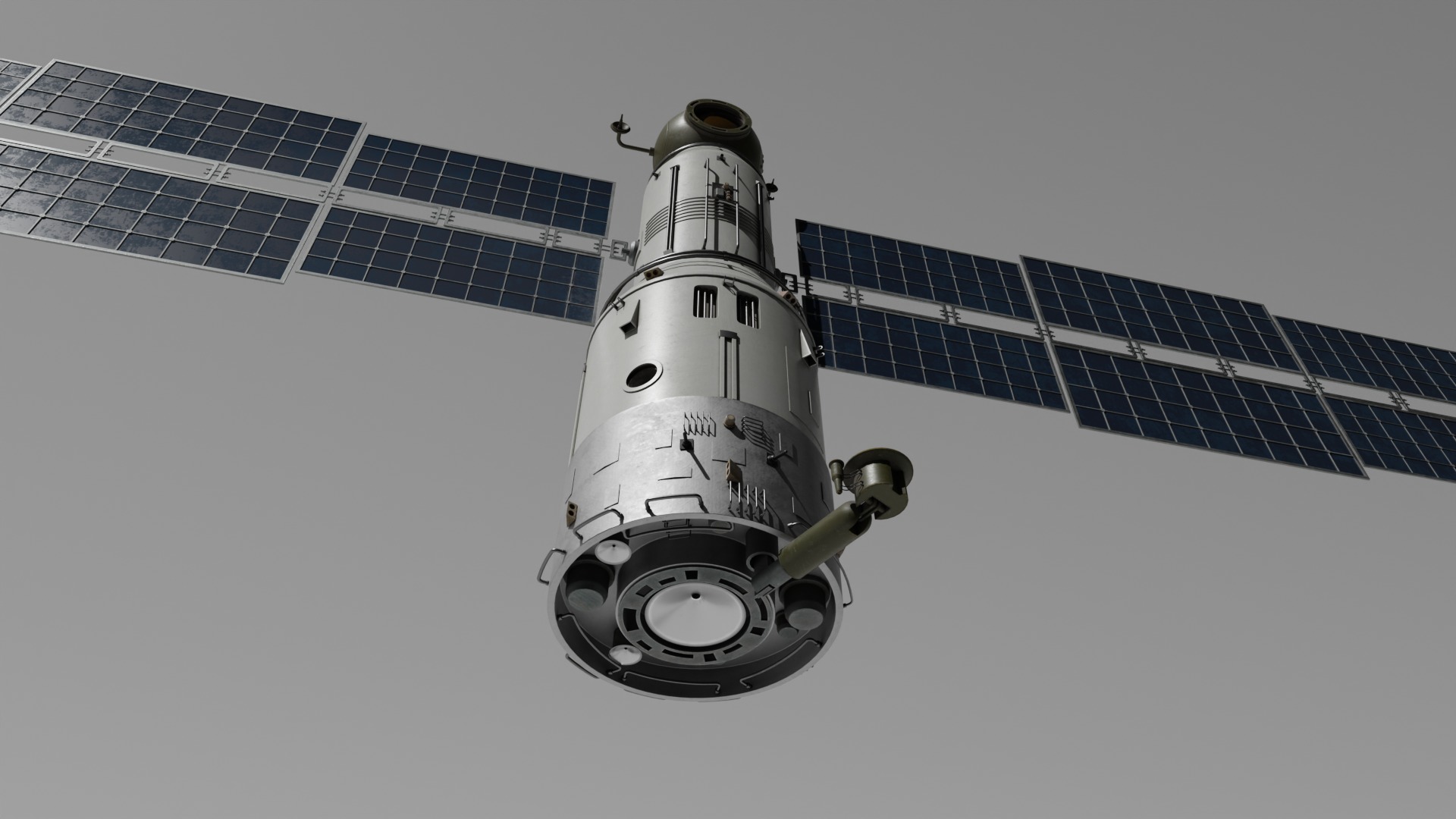 Satellite  3D model_2