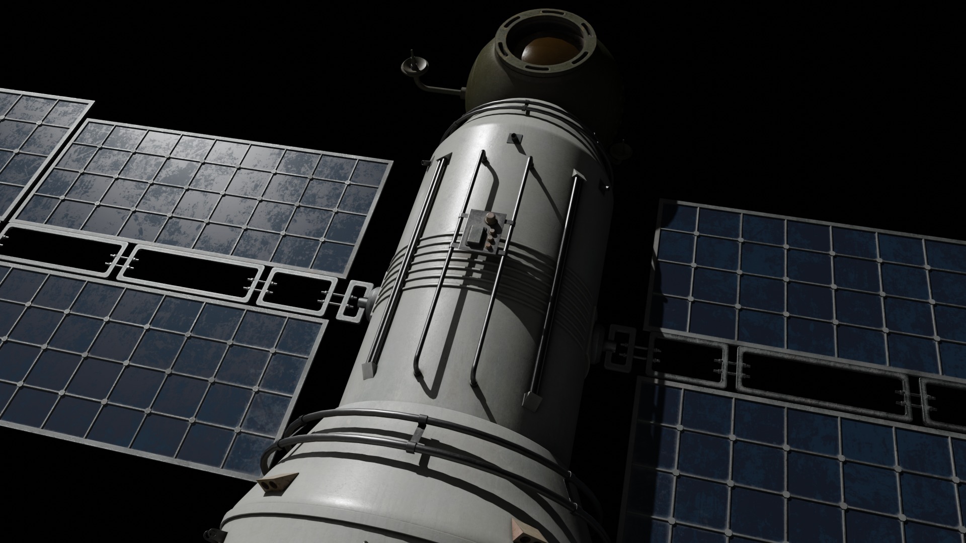 Satellite  3D model_3
