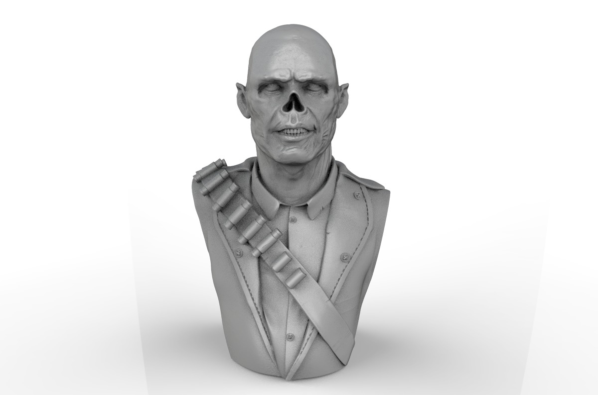 Ghoul - Fallout serie 3D print model_2