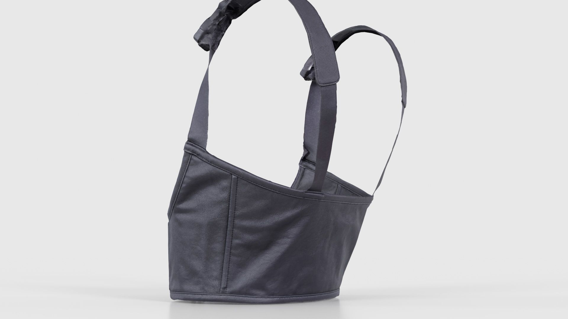 Underbust Corset Low-poly 3D model_23