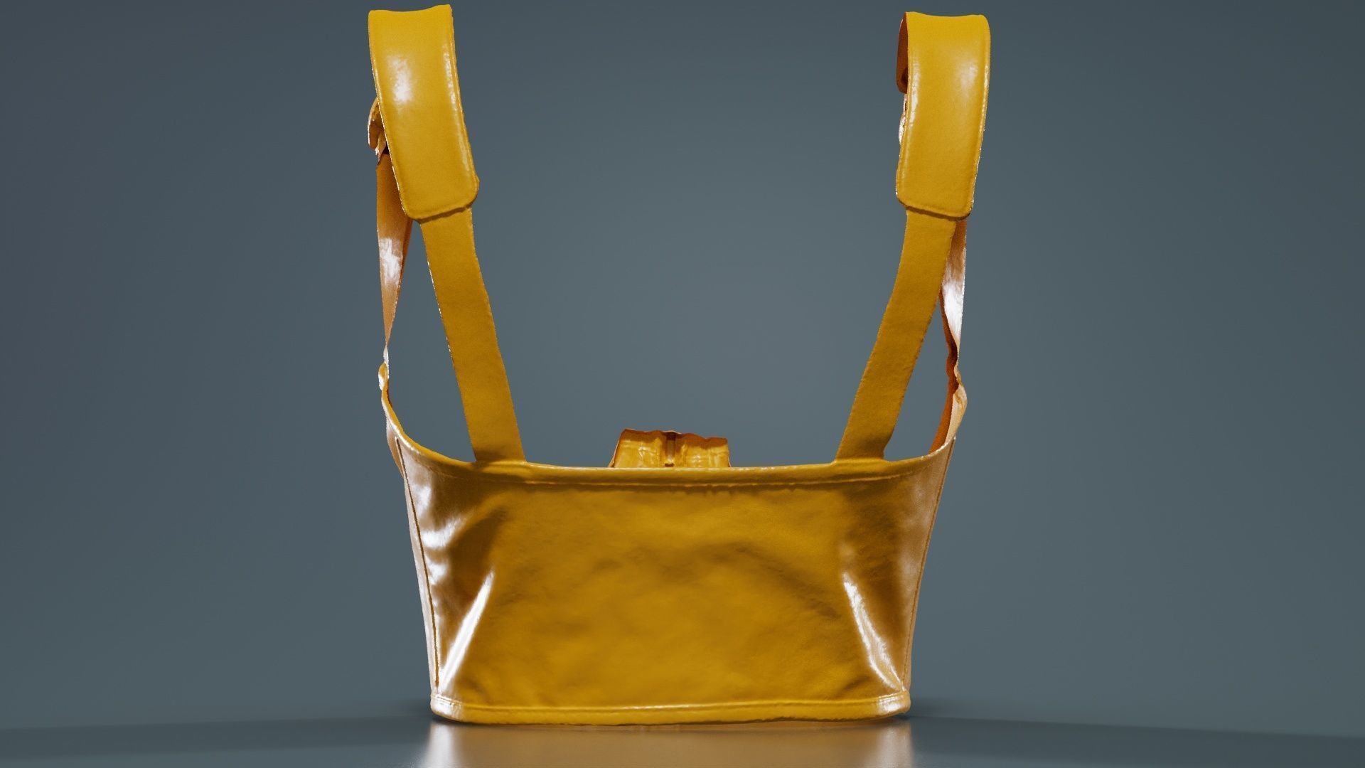 Underbust Corset Low-poly 3D model_13