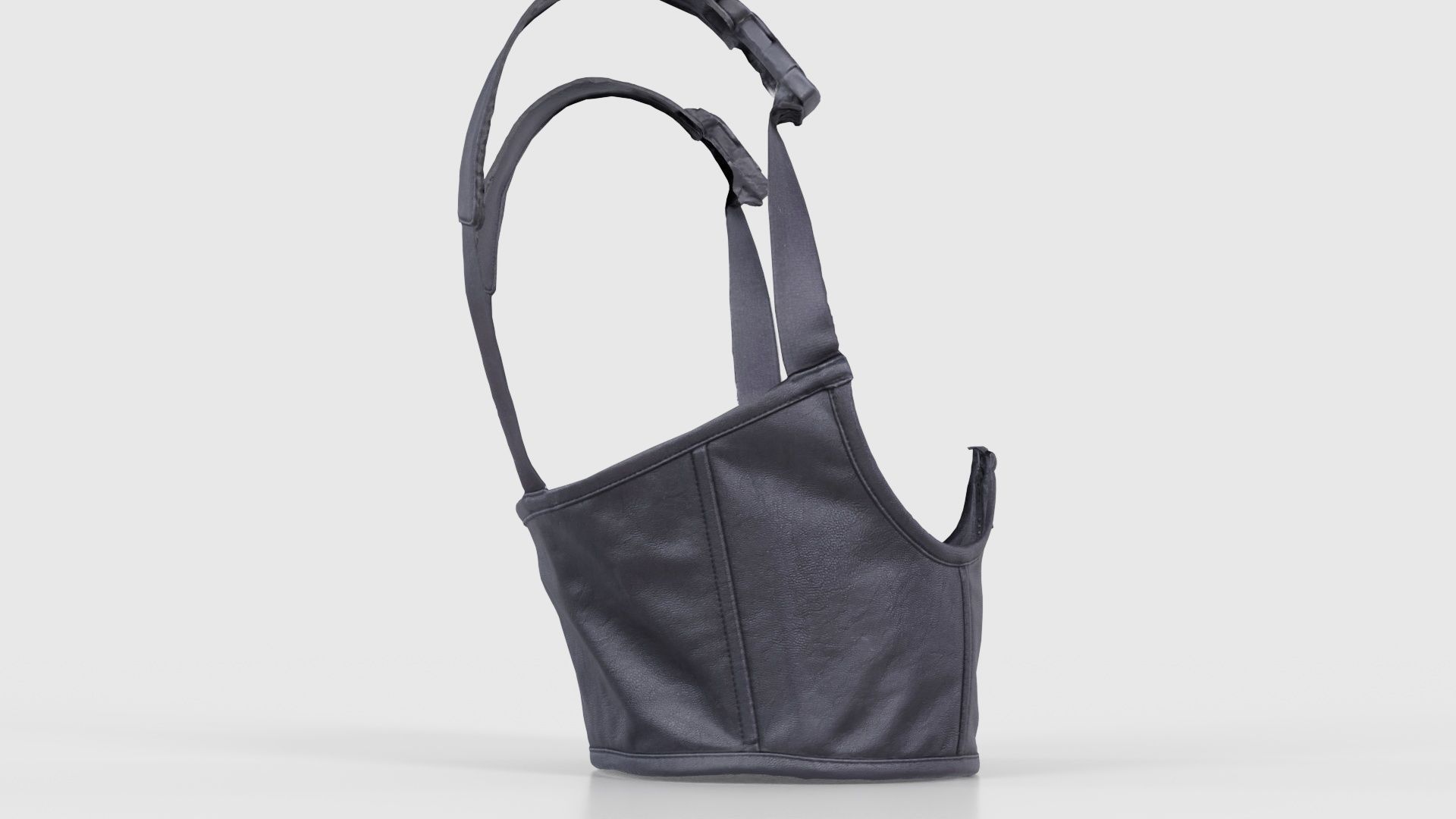 Underbust Corset Low-poly 3D model_18