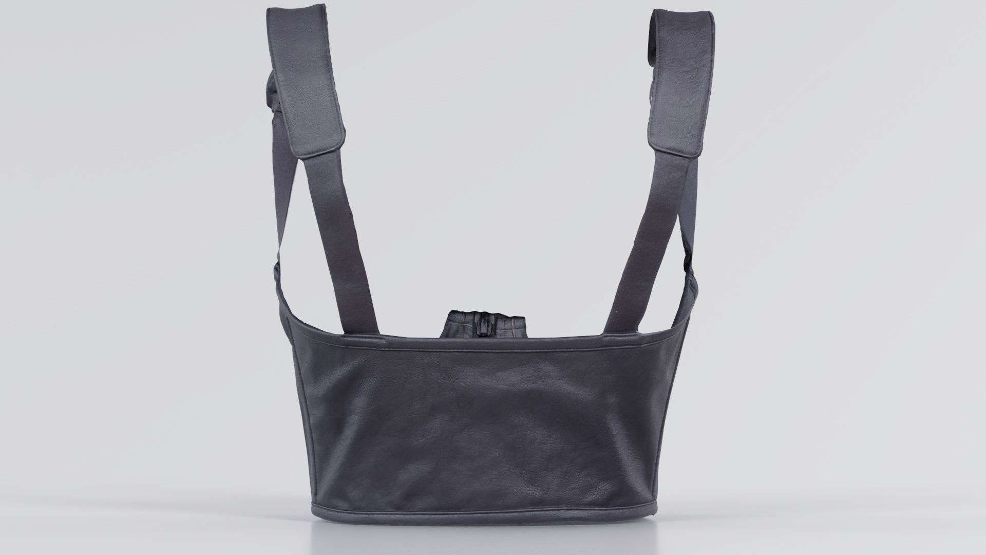 Underbust Corset Low-poly 3D model_3