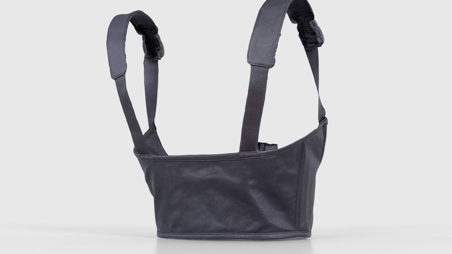 Underbust Corset Low-poly 3D model_20