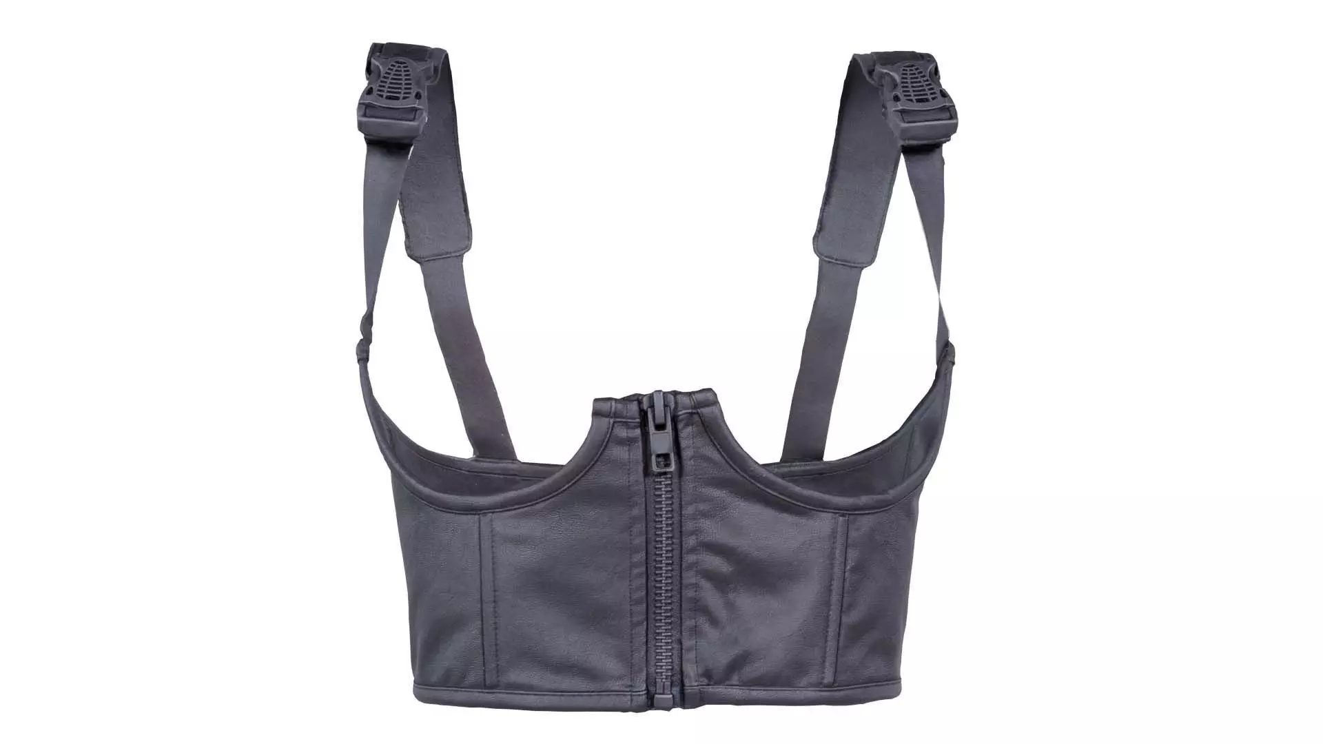 Underbust Corset Low-poly 3D model_0