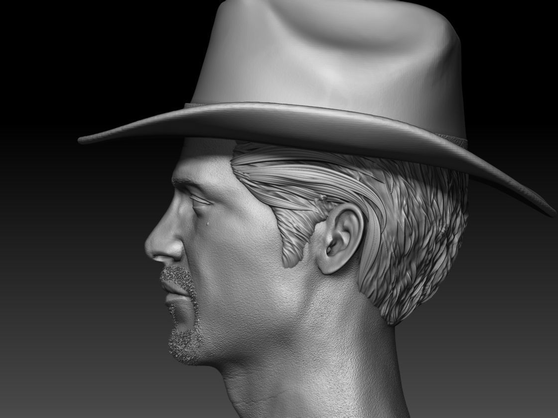 Raylan Givens 3D print model_1
