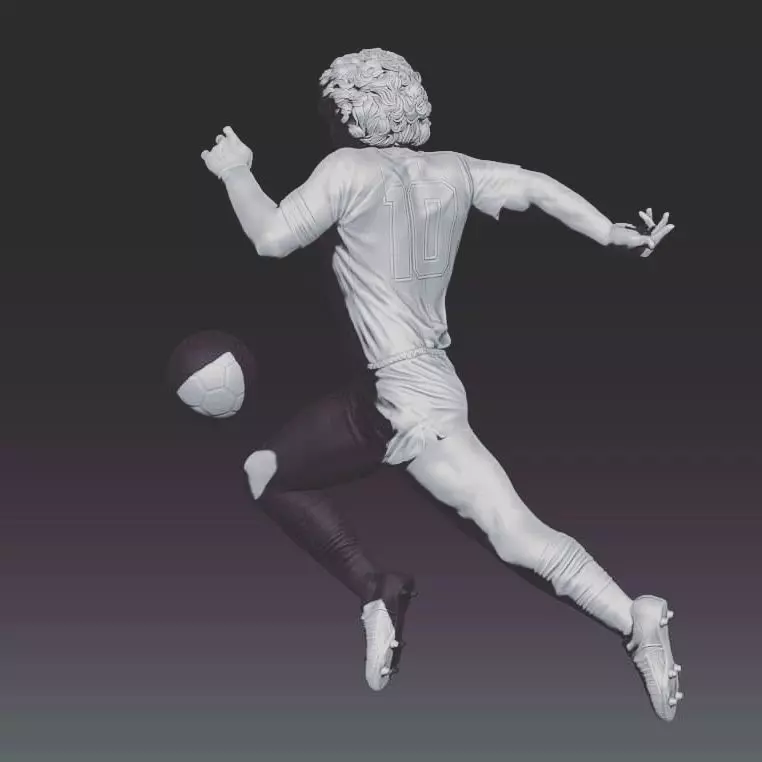 Diego Armando Maradona 3D print model