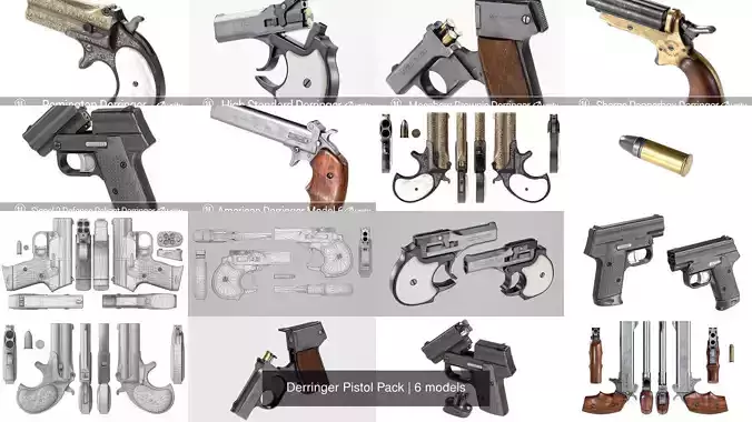 Derringer Pistol Pack