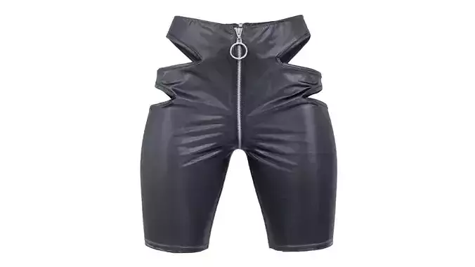 Biker Pants Low-poly 3D model
