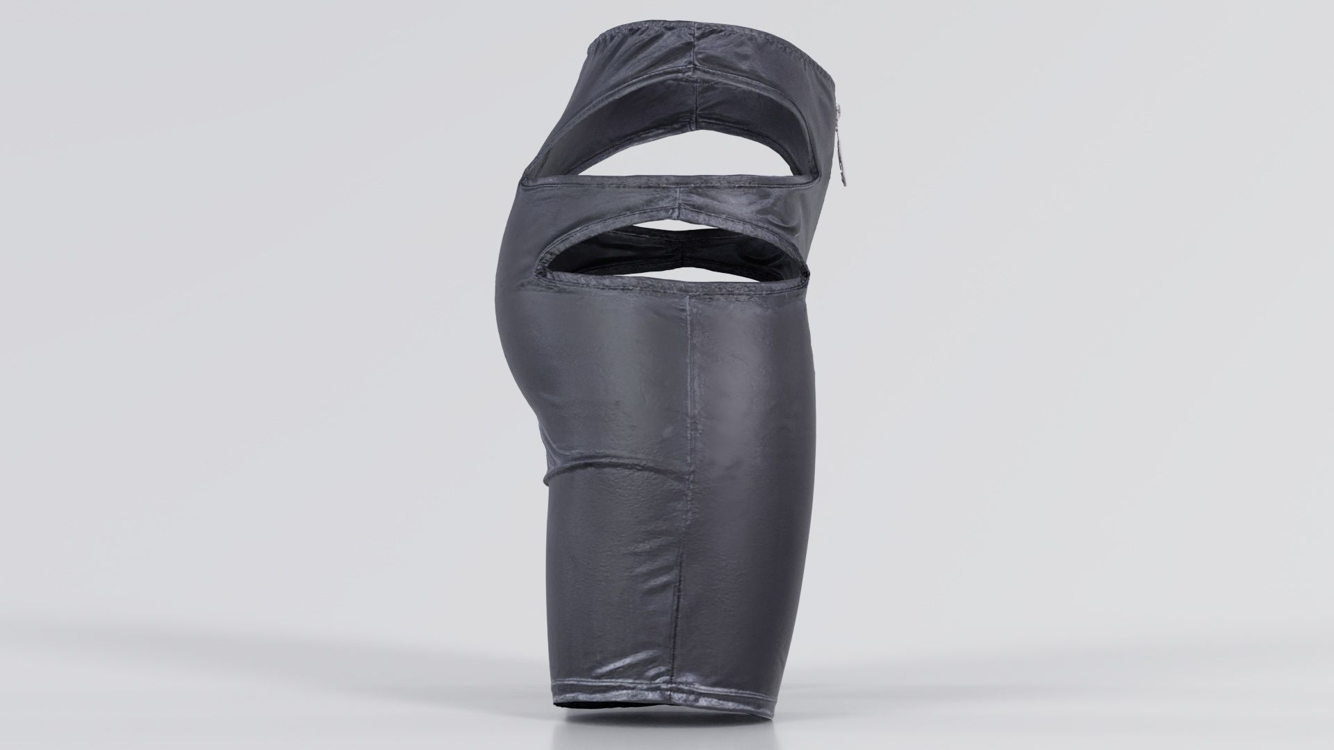 Biker Pants Low-poly 3D model_8