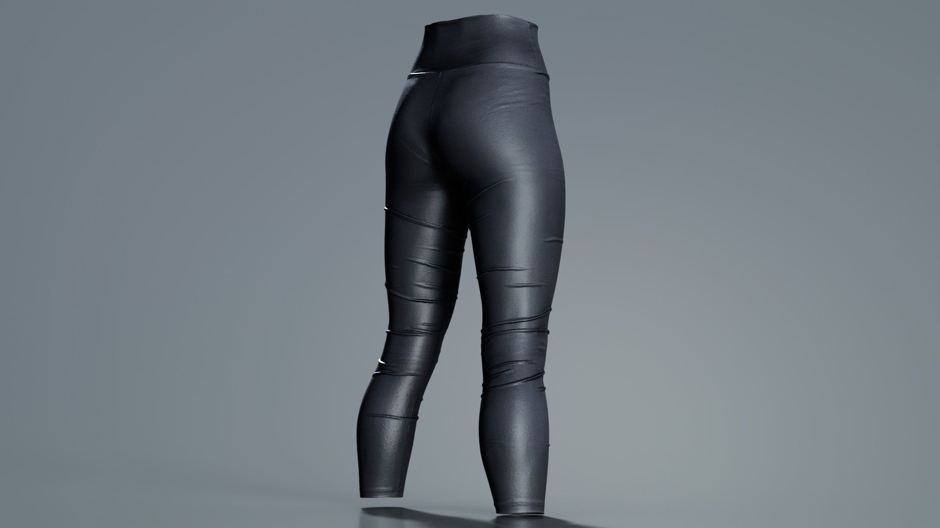 Broadband Leggings Low-poly 3D model_3