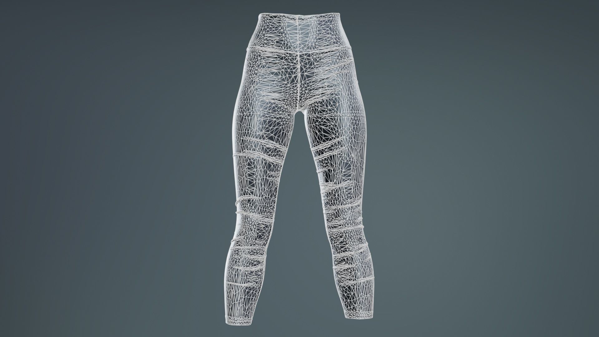 Broadband Leggings Low-poly 3D model_9