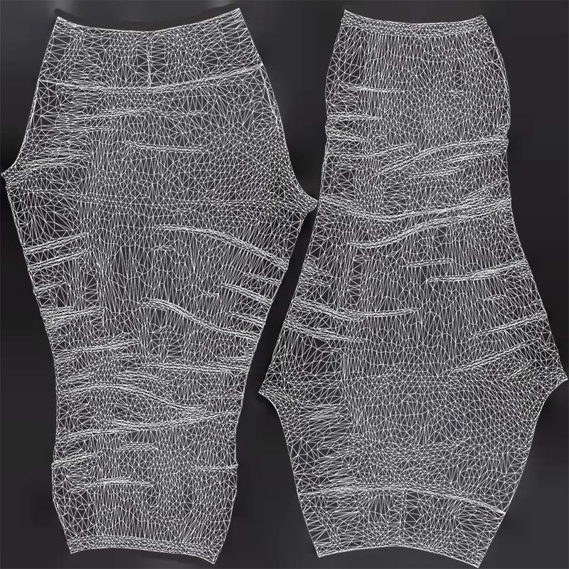 Broadband Leggings Low-poly 3D model_14