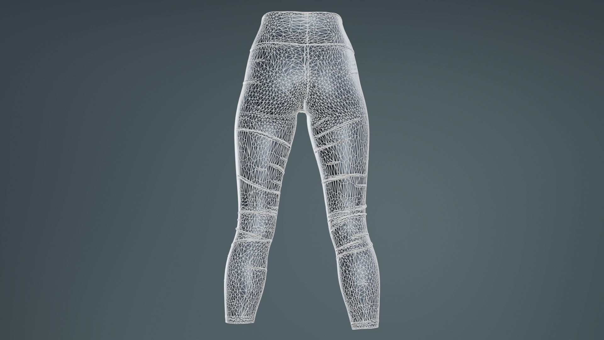 Broadband Leggings Low-poly 3D model_10