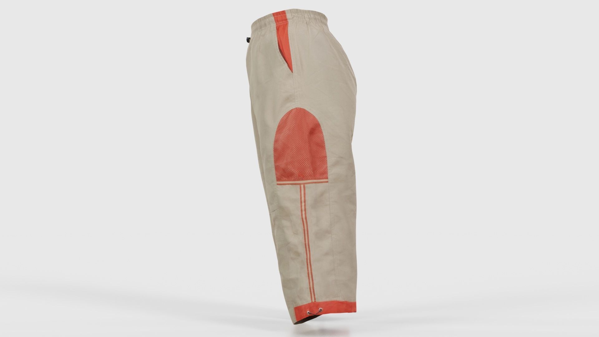 Cargo Pants Low-poly 3D model_24