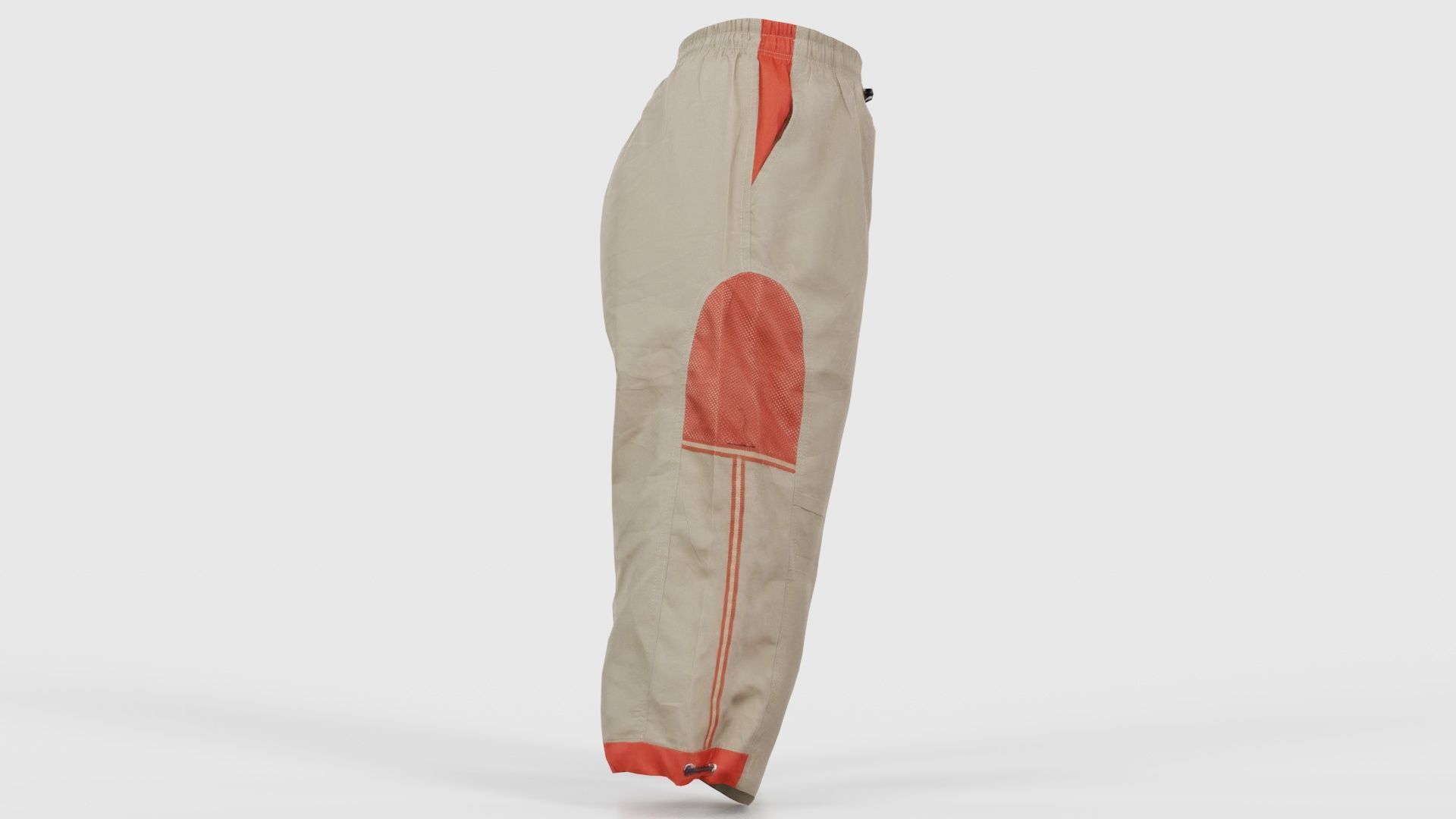 Cargo Pants Low-poly 3D model_18