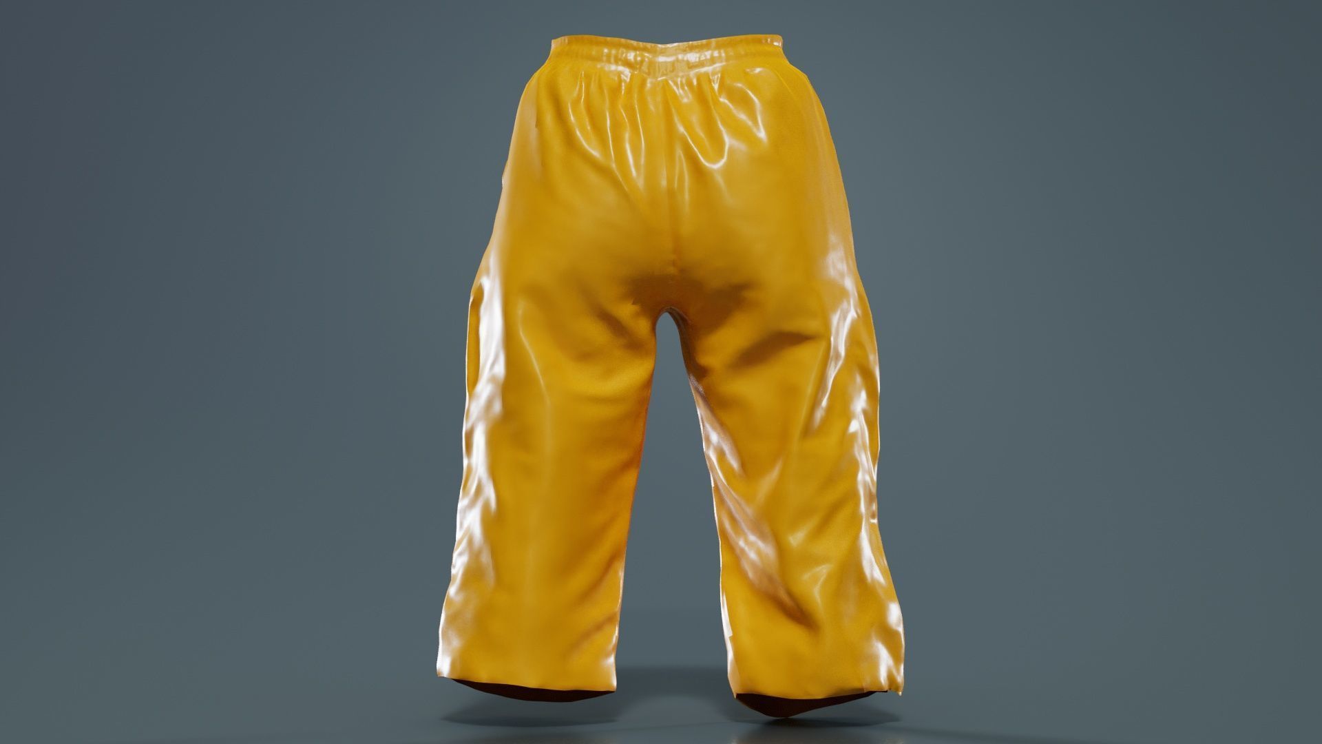 Cargo Pants Low-poly 3D model_13