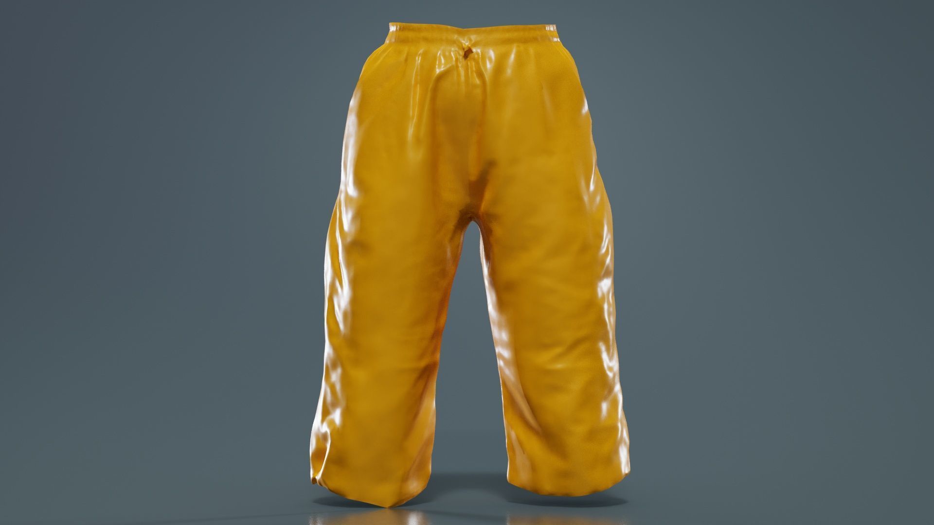 Cargo Pants Low-poly 3D model_12
