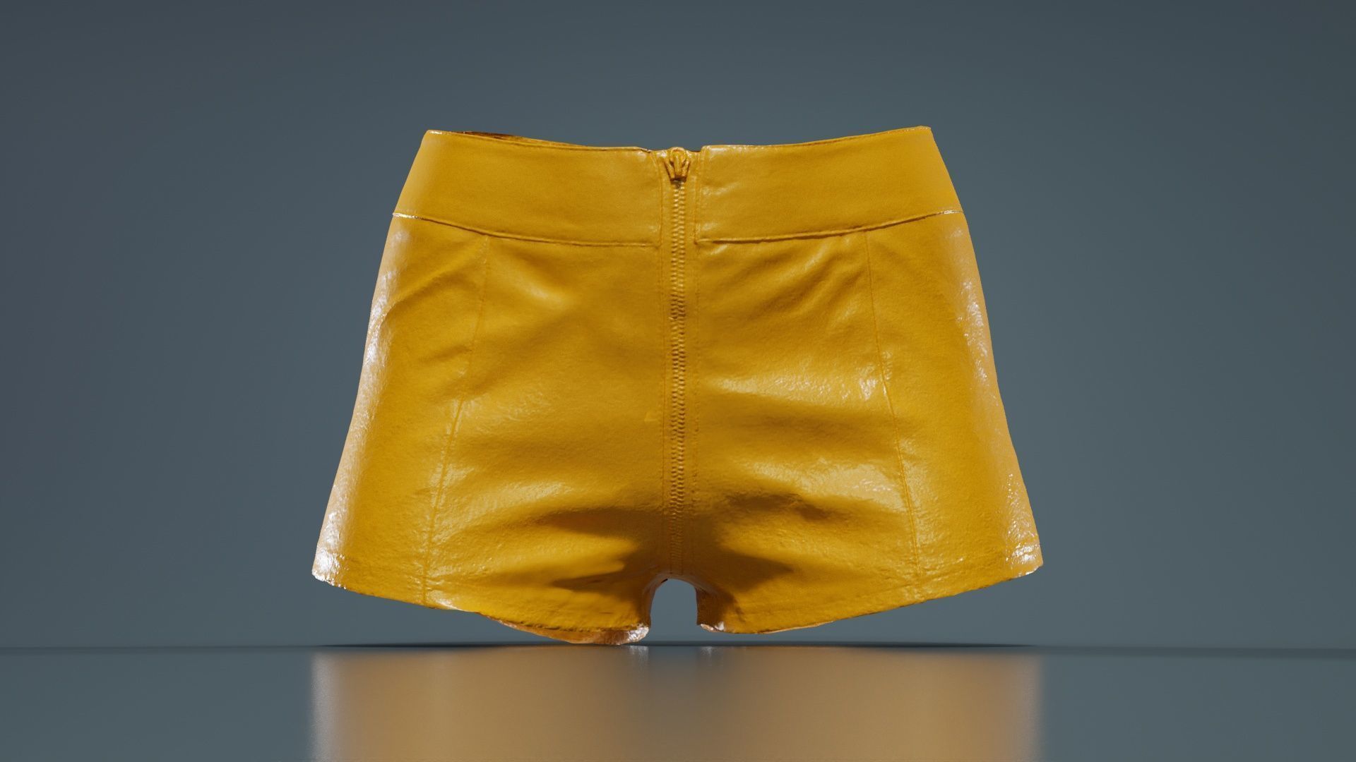Color Patch Short Low-poly 3D model_12