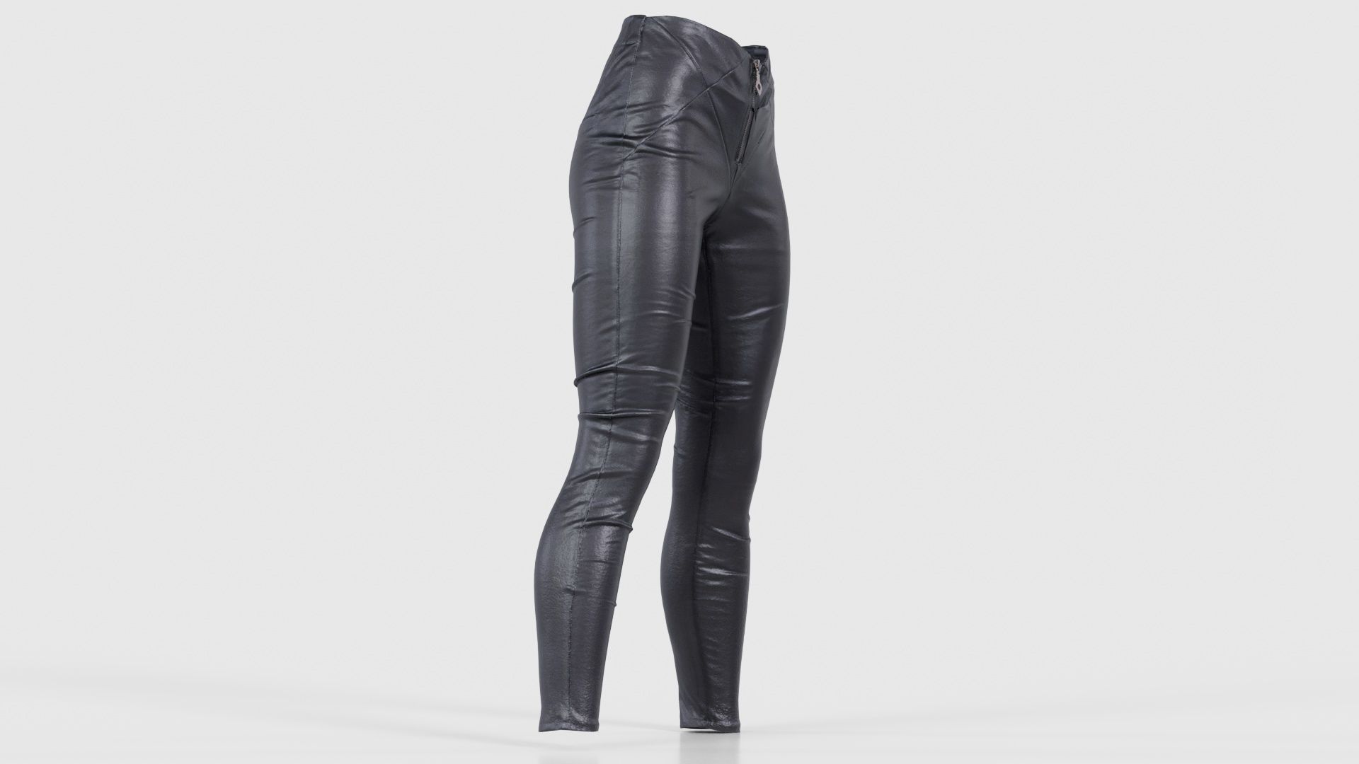 Cross Stitched Leggings Low-poly 3D model_17